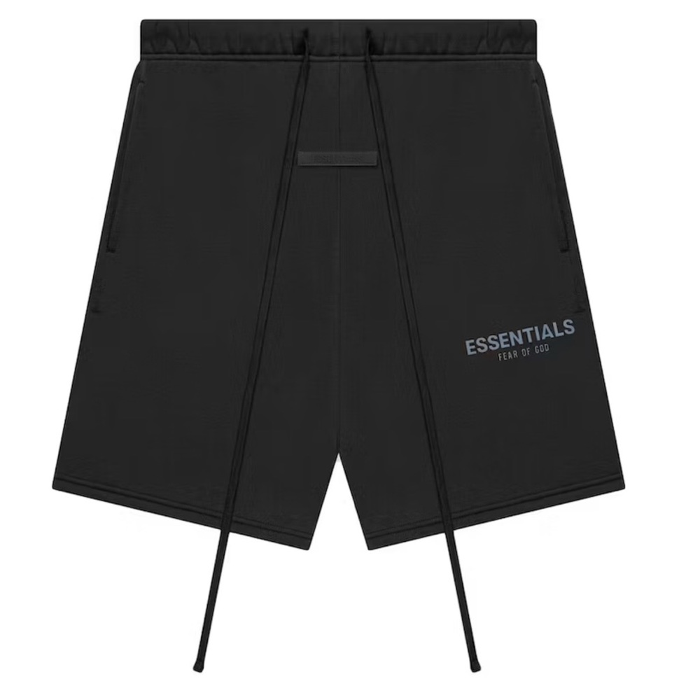 Fear of God Essentials Black Sweatshorts